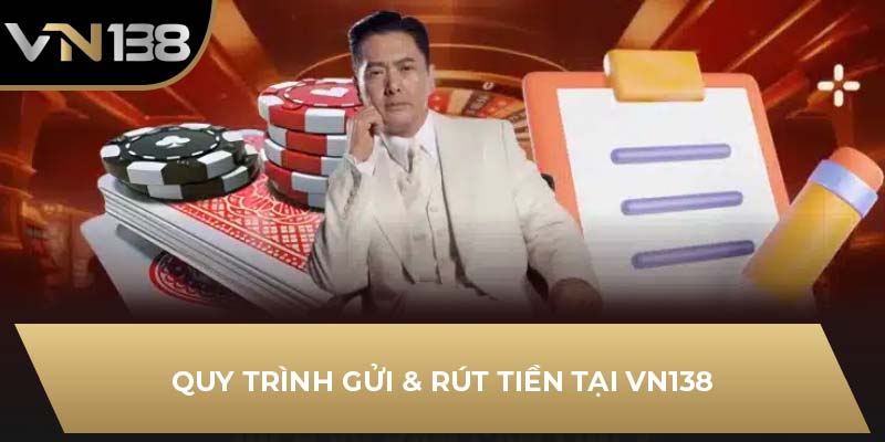 Quy trình gửi & rút tiền tại VN138