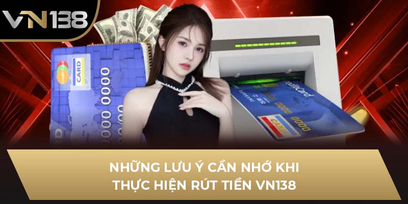 Những lưu ý cần nhớ khi thực hiện rút tiền VN138